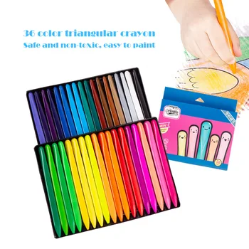 36 Colors Crayons Oil Pastel Safety Non-toxic oil painting 36PCS/BOX Drawing pen for kids Art school supplies stationeri
36 Colors Crayons Oil Pastel Safety Non-toxic oil painting 36PCS/BOX Drawing pen for kids Art school supplies stationeri