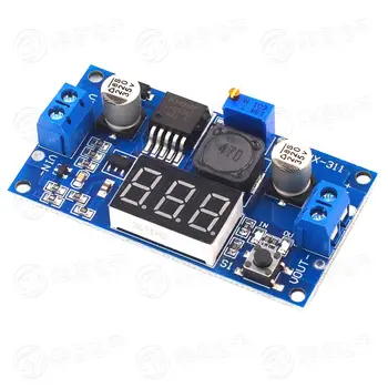 10pcs LM2596 LM2596S module + LED Voltmeter DC-DC adjustable step-down supply module with digital display
10pcs LM2596 LM2596S module + LED Voltmeter DC-DC adjustable step-down supply module with digital display