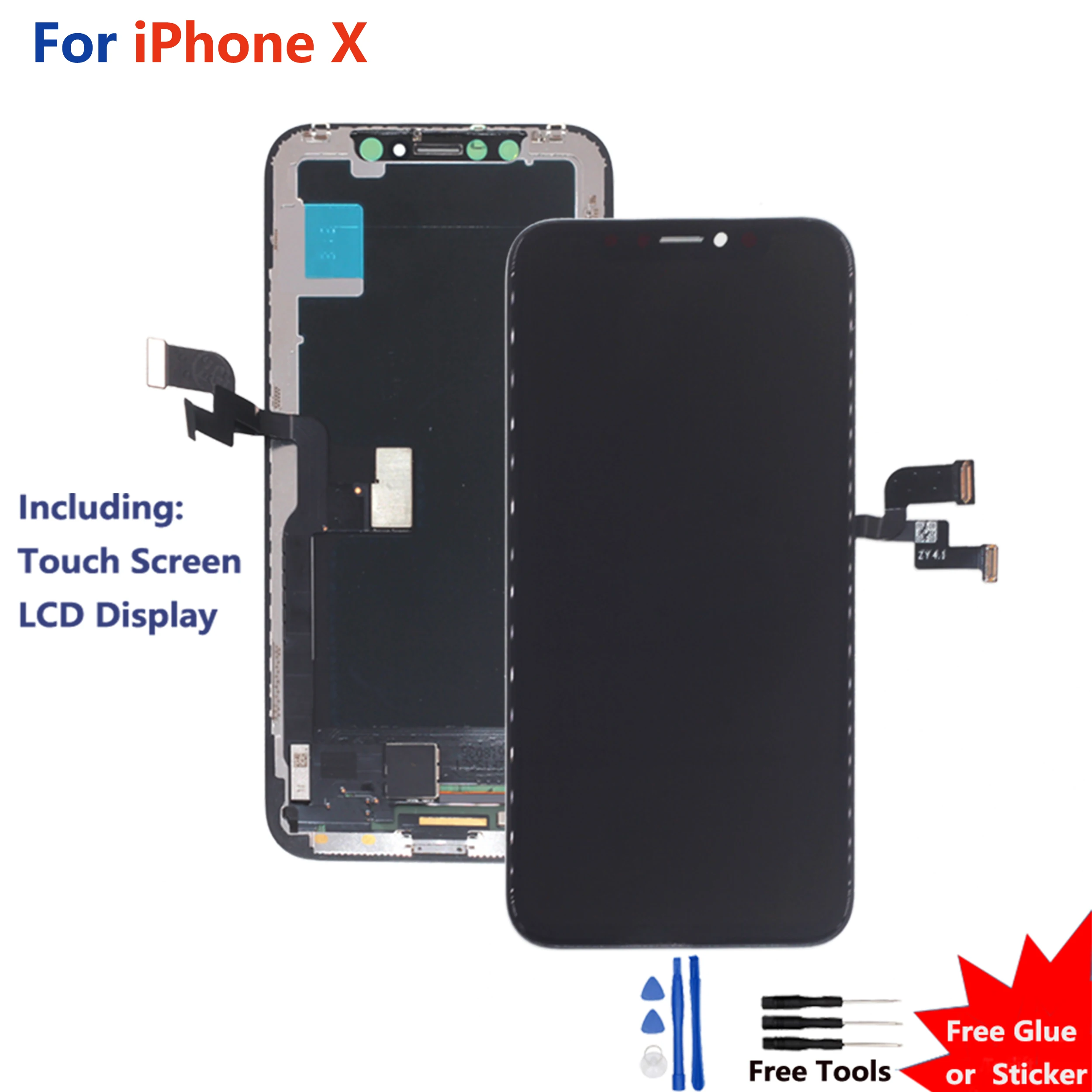 For iPhone X Display Amoled Touch Screen LCD Display With Soft Screen LCD 3D Touch Tested Before Shipping
For iPhone X Display Amoled Touch Screen LCD Display With Soft Screen LCD 3D Touch Tested Before Shipping