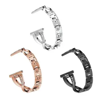 Watch Band Metal Bling Rhinestone Replacement Strap Unique High-Grade Comfortable for 22mm Watch Replacement Huami/Huawei
Watch Band Metal Bling Rhinestone Replacement Strap Unique High-Grade Comfortable for 22mm Watch Replacement Huami/Huawei