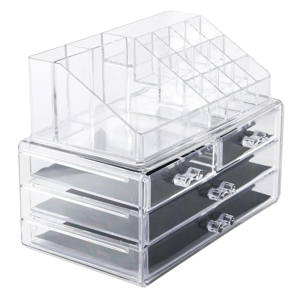 Large Capacity Makeup Box Large Transparent Acrylic Desktop Multi-drawer Cosmetic Storage Finishing Lipstick Stand
Large Capacity Makeup Box Large Transparent Acrylic Desktop Multi-drawer Cosmetic Storage Finishing Lipstick Stand