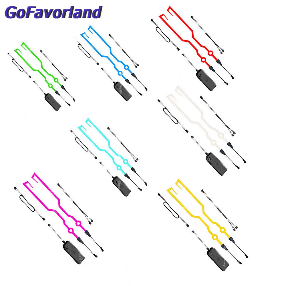 Motorcycle Helmet EL Cold Light Helmet Light Strip Night Signal Luminous Modified Strip Helmet Sticker Fast Shipping
Motorcycle Helmet EL Cold Light Helmet Light Strip Night Signal Luminous Modified Strip Helmet Sticker Fast Shipping