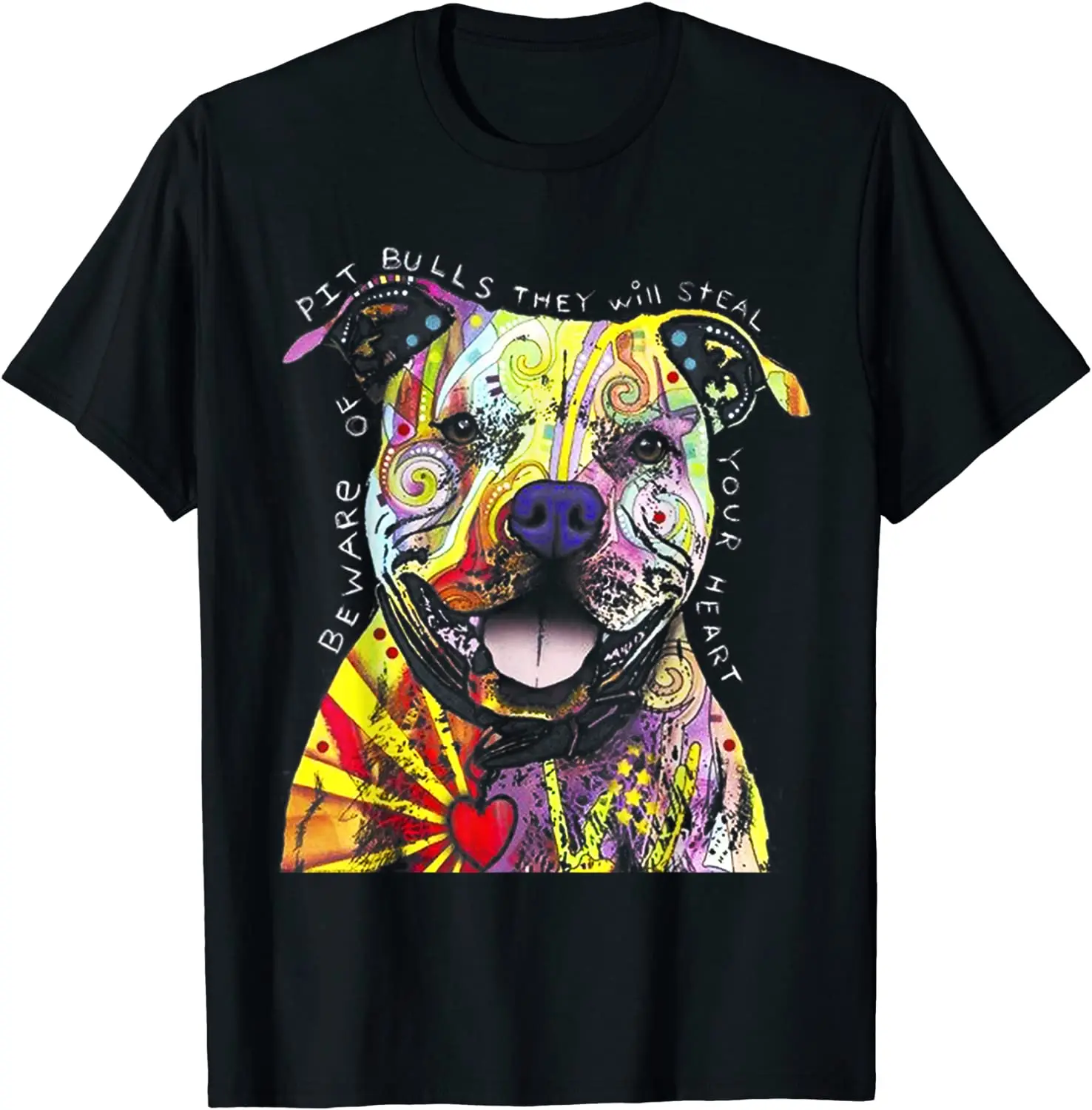 Colorful Pit-bull Terrier Dog Love-r Dad Mom, Boy Girl Funny T-Shirt Casual for Men Cotton T Shirt comfortable New Design
Colorful Pit-bull Terrier Dog Love-r Dad Mom, Boy Girl Funny T-Shirt Casual for Men Cotton T Shirt comfortable New Design