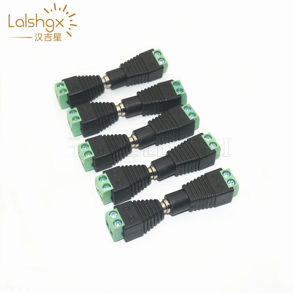 100pcs/pack CCTV Camera 5050 3528 Single Color LED Strips Female DC Power Adapter Plug 5.5mm x 2.1mm Male Connector
100pcs/pack CCTV Camera 5050 3528 Single Color LED Strips Female DC Power Adapter Plug 5.5mm x 2.1mm Male Connector
