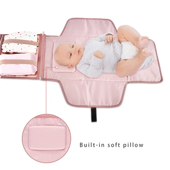 Hot Multifunction Thick Diaper Pad Foldable Outdoor Handbag Detachable Napkin Storage with Texbile Belt Clasp Mesh Zipper Pocket
Hot Multifunction Thick Diaper Pad Foldable Outdoor Handbag Detachable Napkin Storage with Texbile Belt Clasp Mesh Zipper Pocket