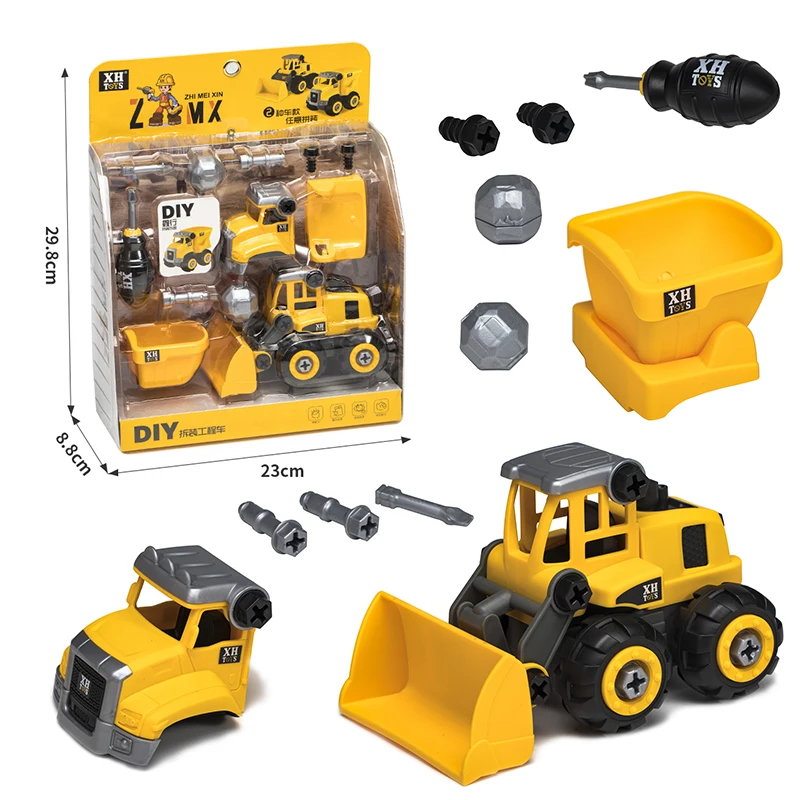 Nut Disassembly Loading Unloading Engineering Truck Excavator Bulldozer Child Screw Boy Creative Tool Education Toy Car Model
Nut Disassembly Loading Unloading Engineering Truck Excavator Bulldozer Child Screw Boy Creative Tool Education Toy Car Model