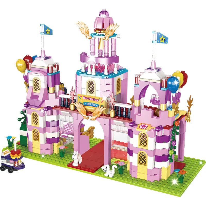 legoinglys 629pcs Romantic Castle Princess DIY Model Building Blocks Friends Birthday Party Bricks Sets Toys for Girls Kids
legoinglys 629pcs Romantic Castle Princess DIY Model Building Blocks Friends Birthday Party Bricks Sets Toys for Girls Kids