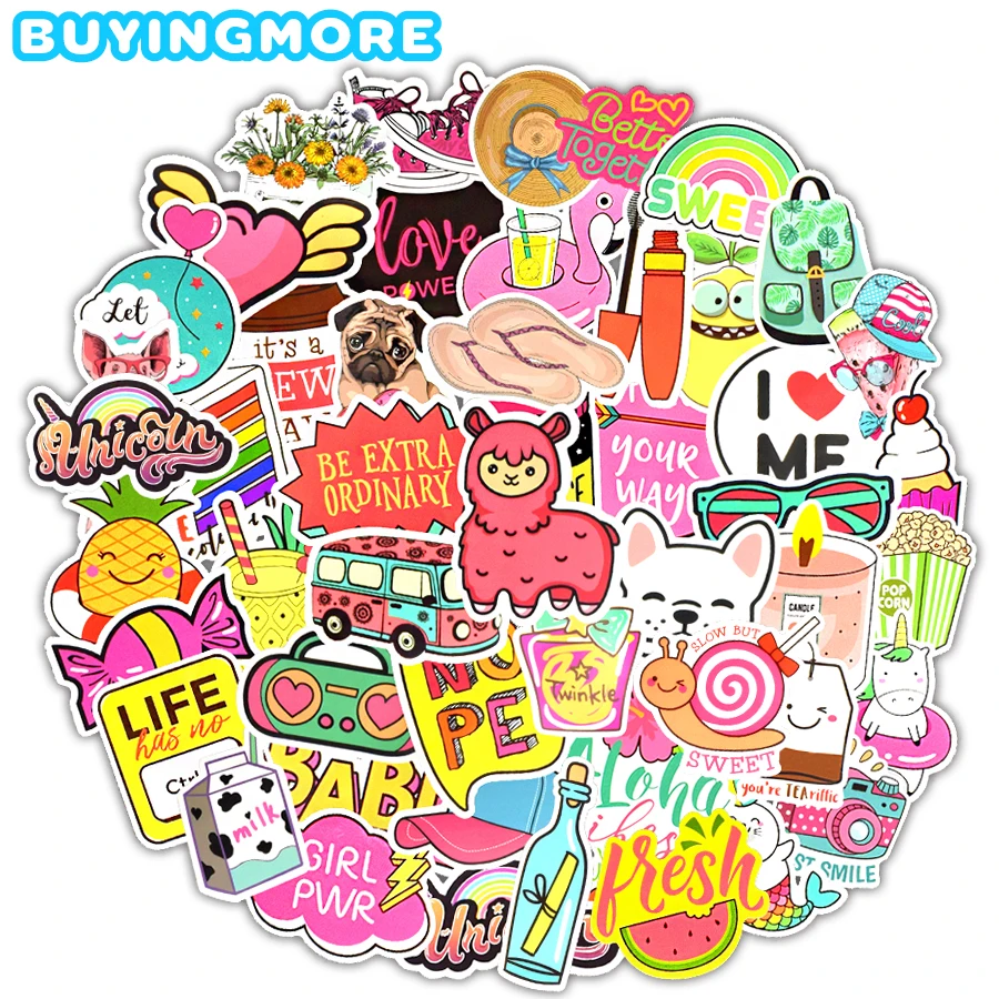 100 PCS Vsco Stickers Cute Cartoon Graffiti Anime Stickers Scrapbooking Decals Girl Sticker to DIY Laptop Skateboard Guitar Car
100 PCS Vsco Stickers Cute Cartoon Graffiti Anime Stickers Scrapbooking Decals Girl Sticker to DIY Laptop Skateboard Guitar Car