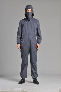 silver fiber high anti-radiation protective work clothing,EMF shielding coverall,factory electrical protective clothes
silver fiber high anti-radiation protective work clothing,EMF shielding coverall,factory electrical protective clothes