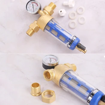 High quality 3/4 Inches Water Filter Household Mesh Spin Down Water Filter System Sediment Water Filter Reducer Adapter&Gauge
High quality 3/4 Inches Water Filter Household Mesh Spin Down Water Filter System Sediment Water Filter Reducer Adapter&Gauge