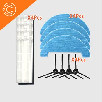 Robot Vacuum CleanerSide Brushes Filter Net For Chuwi Ilife A4 T4 Robotic Cleaner Side Brush Filter Replace Parts Set
Robot Vacuum CleanerSide Brushes Filter Net For Chuwi Ilife A4 T4 Robotic Cleaner Side Brush Filter Replace Parts Set