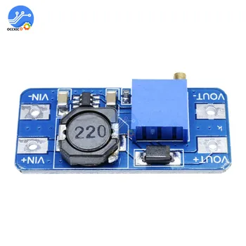 5PCS MT3608 DC-DC Step Up Converter Booster Charger Module Booster Power Charge MAX output 28V 2A For Arduino Board
5PCS MT3608 DC-DC Step Up Converter Booster Charger Module Booster Power Charge MAX output 28V 2A For Arduino Board