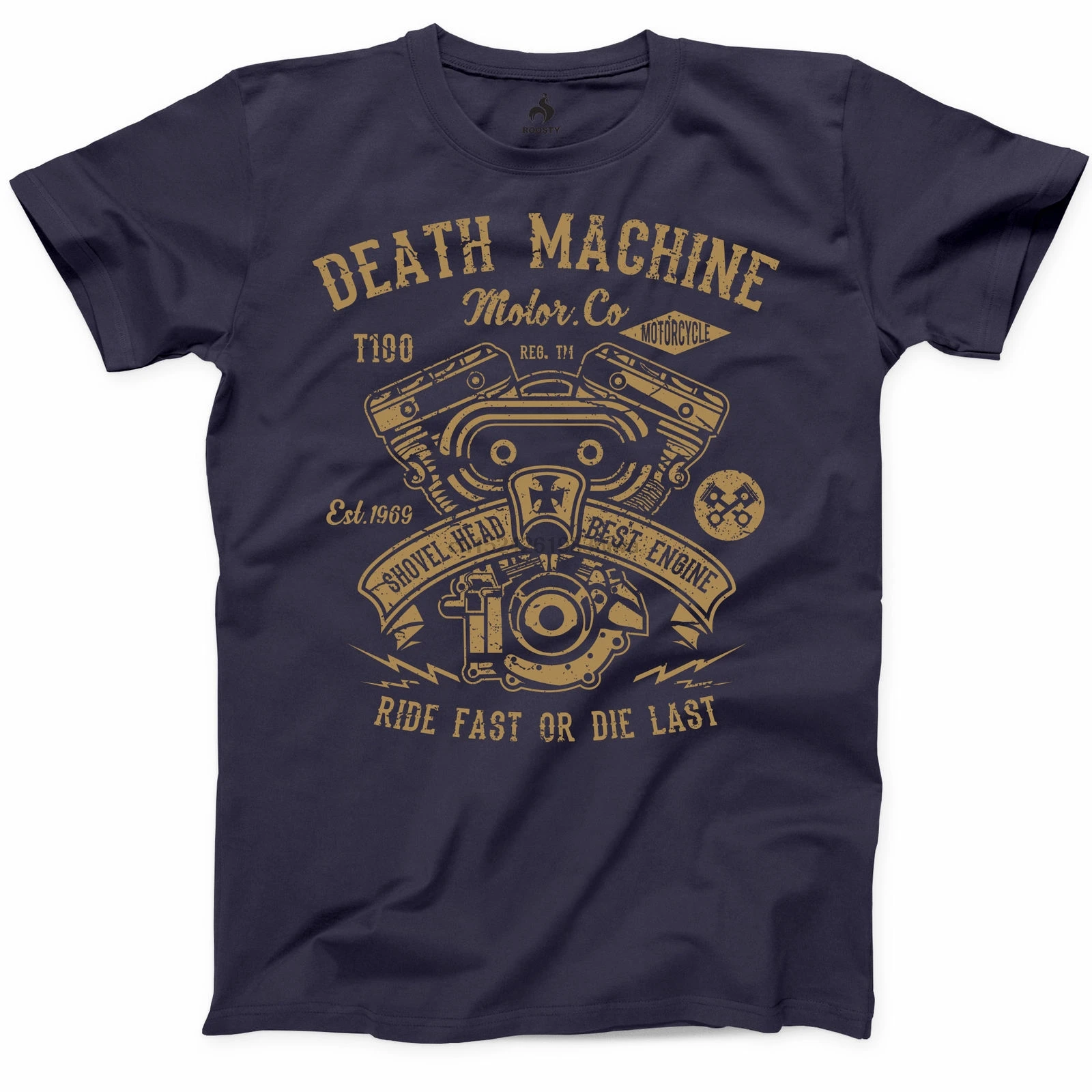 Cool T-Shirts Designs Best Selling Men Death Machine Motorcycle T Shirt Shovel Head Engine Funny Biker S Classic Tee T-shirt
Cool T-Shirts Designs Best Selling Men Death Machine Motorcycle T Shirt Shovel Head Engine Funny Biker S Classic Tee T-shirt