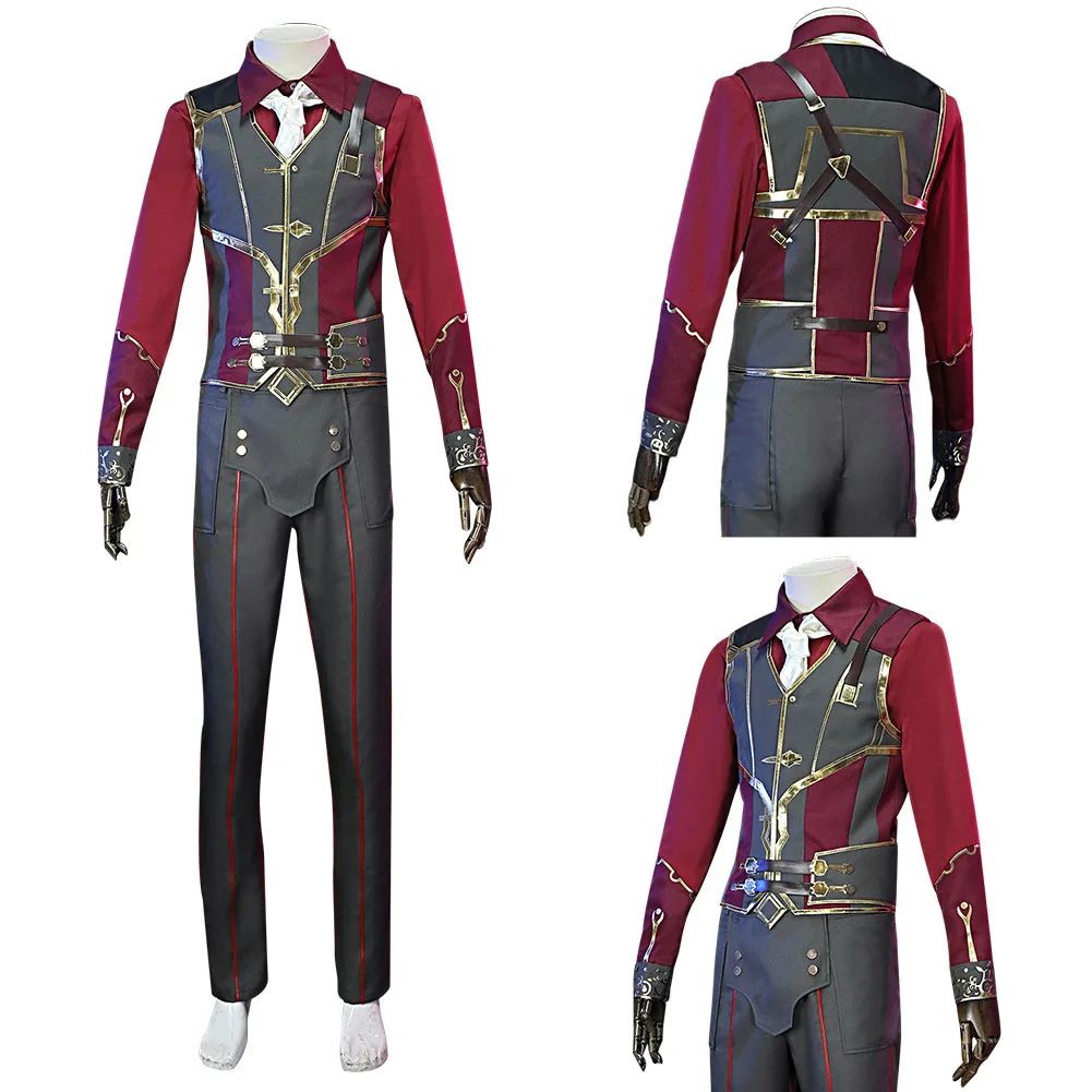Arcane LoL Silco Cosplay Costume Shirt Vest Pants Outfits for Adult Men Fantasia Halloween Carnival Party Roleplay Disguise Suit
Arcane LoL Silco Cosplay Costume Shirt Vest Pants Outfits for Adult Men Fantasia Halloween Carnival Party Roleplay Disguise Suit