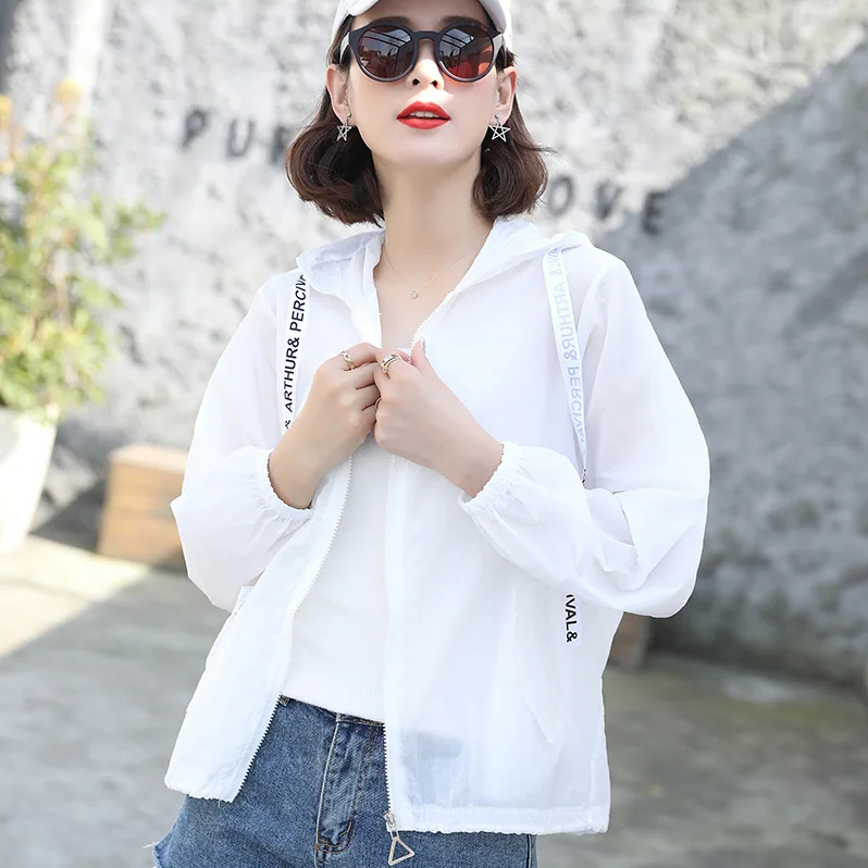 Sun Protection Clothing Women's Hooded Thin Coat 2019 Summer New Style Korean-style Solid Color Large Size Fat Mm Breathable UV-
Sun Protection Clothing Women's Hooded Thin Coat 2019 Summer New Style Korean-style Solid Color Large Size Fat Mm Breathable UV-