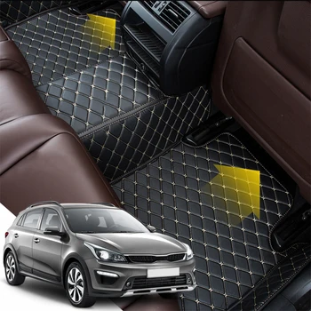 Car Floor Mat Set Leather Cover Mat Styling Foot Protector Pad Automobile Accessories Fit For Kia KX Cross Rio X-Line 2017-2019 
Car Floor Mat Set Leather Cover Mat Styling Foot Protector Pad Automobile Accessories Fit For Kia KX Cross Rio X-Line 2017-2019
