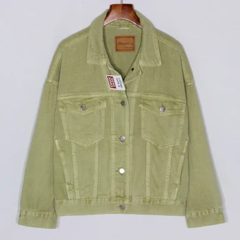 Women Denim Jacket 2020 Spring Autumn Korean style Loose Vintage Washed Outerwear Short Jeans Jacket Female Student Basic Coat
Women Denim Jacket 2020 Spring Autumn Korean style Loose Vintage Washed Outerwear Short Jeans Jacket Female Student Basic Coat