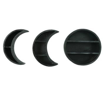 1Set Storage Shelf Rustic Wooden Moon Shape Living Room Kitchen Floating Wall Mounted Hanging Home Decor Space Saving 
1Set Storage Shelf Rustic Wooden Moon Shape Living Room Kitchen Floating Wall Mounted Hanging Home Decor Space Saving