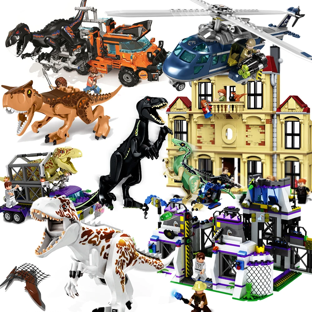 Jurassic World Compatible Legoinglys Set 4 Park 3 Dinosaur T-rex Building Blocks Bricks Children Boys Toy Kids Holiday Gifts
Jurassic World Compatible Legoinglys Set 4 Park 3 Dinosaur T-rex Building Blocks Bricks Children Boys Toy Kids Holiday Gifts