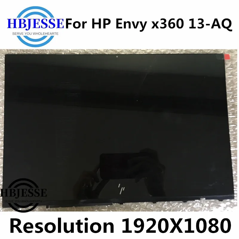 

For HP ENVY x360 13-AQ 13.3"IPS FHD LCD LED Touch Screen Assembly+Bezel 30pin 1920*1080 B133HAN05.7 digitizer panel with frame