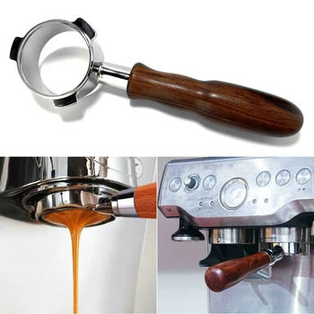 Coffee Bottomless Portafilter 54mm For Breville 870/880/878 Filter Replacement Coffee Accessories High Quality
Coffee Bottomless Portafilter 54mm For Breville 870/880/878 Filter Replacement Coffee Accessories High Quality