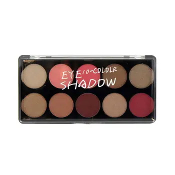 10 Colors Shimmer Matte Nude Eyeshadow Makeup Palette Pigmented Long Lasting Eye Shadow Natural Eyes Cosmetics With Brush
10 Colors Shimmer Matte Nude Eyeshadow Makeup Palette Pigmented Long Lasting Eye Shadow Natural Eyes Cosmetics With Brush