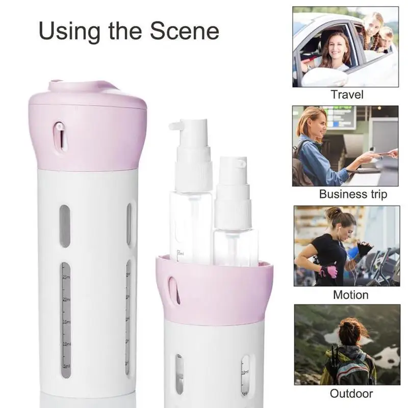 New Smart 4-in-1 Lotion Gel Travel Dispenser Shampoo Shower Gel Leakproof Waterproof Storage Bottle Travel Accessories
New Smart 4-in-1 Lotion Gel Travel Dispenser Shampoo Shower Gel Leakproof Waterproof Storage Bottle Travel Accessories