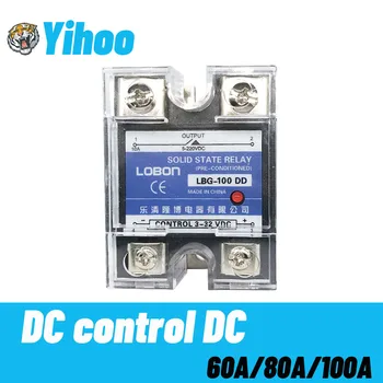 Lobon 60A 80A 100A DD SSR Single Phase DC Control DC Heat Sink 3-32VDC To 5-220VDC SSR-100DD 60DD 80DD Solid State Relay
Lobon 60A 80A 100A DD SSR Single Phase DC Control DC Heat Sink 3-32VDC To 5-220VDC SSR-100DD 60DD 80DD Solid State Relay