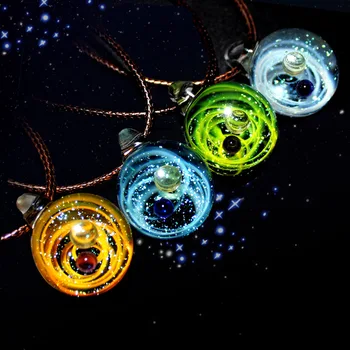 2020 Two Planet Universe Galaxy Glass Necklace Space Glass Nebula Cosmic Pendant Women Bride Necklace Wedding Gift Luxury Brand
2020 Two Planet Universe Galaxy Glass Necklace Space Glass Nebula Cosmic Pendant Women Bride Necklace Wedding Gift Luxury Brand