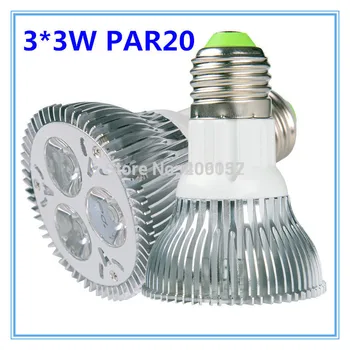 Free shipping 10pcs/lot led par 20 e27 9W led Spotlight 110V 220v Dimmable PAR20
Free shipping 10pcs/lot led par 20 e27 9W led Spotlight 110V 220v Dimmable PAR20