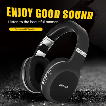 Salar N12 Wireless BT Gaming Headset HiFi Deep Bass Headphone PC Gamer Stereo Earphone Noise Cancelling Earphone Grey
Salar N12 Wireless BT Gaming Headset HiFi Deep Bass Headphone PC Gamer Stereo Earphone Noise Cancelling Earphone Grey