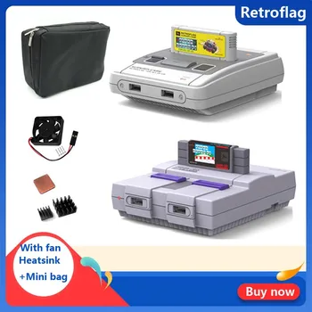 Retroflag SUPERPi CASE-J/CASE-U NESPi Case with Heatsink + fan + Mini Bay for Raspberry Pi 3B Plus /3B+ / 3B / 2B
Retroflag SUPERPi CASE-J/CASE-U NESPi Case with Heatsink + fan + Mini Bay for Raspberry Pi 3B Plus /3B+ / 3B / 2B