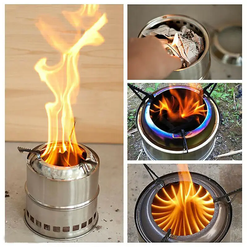 1 set Outdoor portable folding windproof firewood stove head wild stainless steel grill heating Practical stove
1 set Outdoor portable folding windproof firewood stove head wild stainless steel grill heating Practical stove