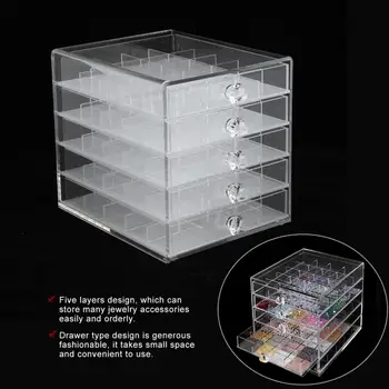 Five Layers Acrylic Detachable Storage Box Transparent Practical Nail Jewelry Display Case Transparent Storage Box
Five Layers Acrylic Detachable Storage Box Transparent Practical Nail Jewelry Display Case Transparent Storage Box
