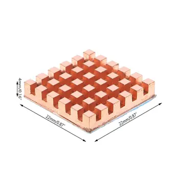 Cooler Pure Copper Heat Sink Back DDR Memory RAM Cooling For MOS GPU IC Chip
Cooler Pure Copper Heat Sink Back DDR Memory RAM Cooling For MOS GPU IC Chip