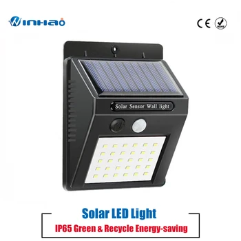 30 LED Waterproof PIR Motion Sensor Security Solar Lamp Solar Rechargeable Light Outdoor Emergency Wall Light
30 LED Waterproof PIR Motion Sensor Security Solar Lamp Solar Rechargeable Light Outdoor Emergency Wall Light
