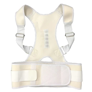 Posture Corrector Magnetic Therapy Posture Corrector Brace Adjustable Shoulder Back Brace Support Belt No Slouching 
Posture Corrector Magnetic Therapy Posture Corrector Brace Adjustable Shoulder Back Brace Support Belt No Slouching