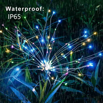 105 Led Solar Light Outdoor Waterproof Solar Fireworks Light Lawn Lights Garden Decoration Holiday Lighting#Y
105 Led Solar Light Outdoor Waterproof Solar Fireworks Light Lawn Lights Garden Decoration Holiday Lighting#Y