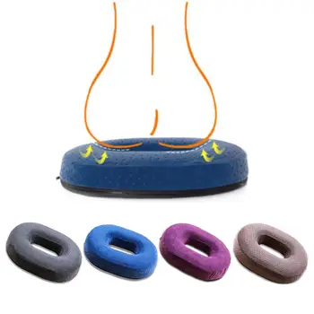 Buttocks-beautifying Seat Cushion High Resilience Memory Foam Oval Anti-hemorrhoid Cushion Office Decompression Hollow Chair Mat 
Buttocks-beautifying Seat Cushion High Resilience Memory Foam Oval Anti-hemorrhoid Cushion Office Decompression Hollow Chair Mat