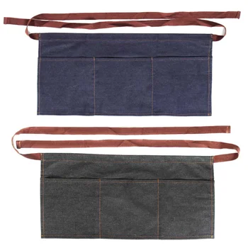 New 2 Colors Cotton Denim Half Length Short Aprons Adjustable Waiter Chef Aprons Pockets Kitchen Home Cleaning Tools Unisex 60x2
New 2 Colors Cotton Denim Half Length Short Aprons Adjustable Waiter Chef Aprons Pockets Kitchen Home Cleaning Tools Unisex 60x2