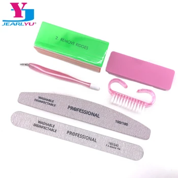 6Pcs/Set Sandpaper Nail File Manicure Buffer Acrylic Nail Brush Art Tool Professional Portable Nail Art Accessories Pink Kit New
6Pcs/Set Sandpaper Nail File Manicure Buffer Acrylic Nail Brush Art Tool Professional Portable Nail Art Accessories Pink Kit New