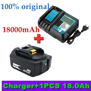 18V18Ah Battery 18000mah Li-Ion Battery Replacement Power Battery for MAKITA BL1880 BL1860 BL1830battery+4A Charger
18V18Ah Battery 18000mah Li-Ion Battery Replacement Power Battery for MAKITA BL1880 BL1860 BL1830battery+4A Charger