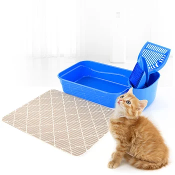 6pcs/Set Pet Cat Litter Cleaning Set Plastic Cat Litter Scoop Cat Litter Box Cat Litter Mat Storage Bucket
6pcs/Set Pet Cat Litter Cleaning Set Plastic Cat Litter Scoop Cat Litter Box Cat Litter Mat Storage Bucket