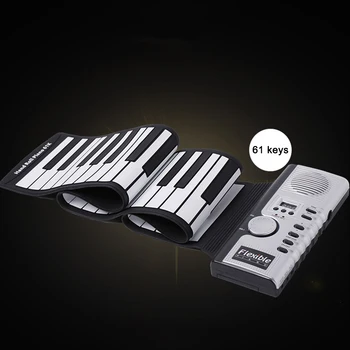 61key ABS Digital Roll Up Piano Portable Foldable Keyboard For Beginner Learning Practice
61key ABS Digital Roll Up Piano Portable Foldable Keyboard For Beginner Learning Practice