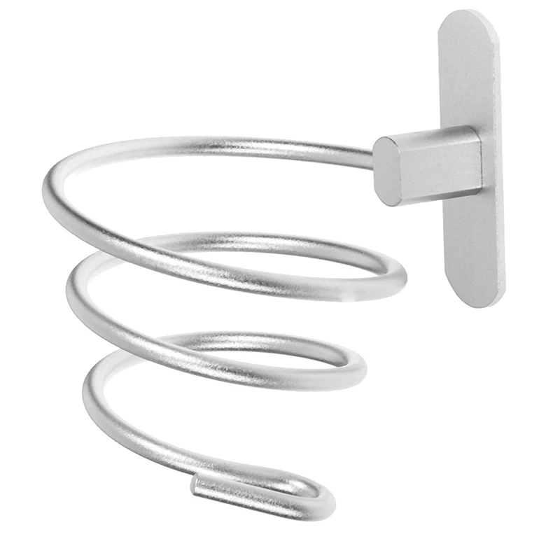 Wall Mounted Hair Dryer Holder Rack Self Adhesive Space Aluminum Bathroom Shelf Storage Stand Nail Free No Drilling
Wall Mounted Hair Dryer Holder Rack Self Adhesive Space Aluminum Bathroom Shelf Storage Stand Nail Free No Drilling