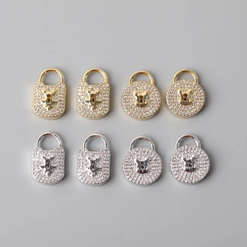 5Pcs/Lot 11X18mm CZ Micro Paved Lock Clasps Connector Pendant Jewerly,Zirconia Open Carabiner Clasps For Bracelet Necklace DIY
5Pcs/Lot 11X18mm CZ Micro Paved Lock Clasps Connector Pendant Jewerly,Zirconia Open Carabiner Clasps For Bracelet Necklace DIY