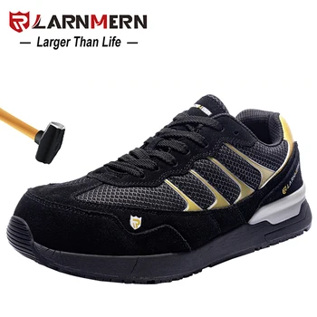 LARNMERM Mens Safety Shoes Work Shoes Steel Toe Lightweight Breathable Warehouse Construction Protection Shoe
LARNMERM Mens Safety Shoes Work Shoes Steel Toe Lightweight Breathable Warehouse Construction Protection Shoe
