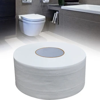 Toilet Paper Roll Towel Home Hotel Restaurant KTV Bathroom Washroom Toilet Wood Pulp Paper Big roll of toilet paper
Toilet Paper Roll Towel Home Hotel Restaurant KTV Bathroom Washroom Toilet Wood Pulp Paper Big roll of toilet paper