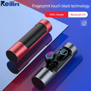 Wireless 5.0 Bluetooth TWS Earphones Stereo Headset Wireless Earphone Waterproof IPX7 with charging box for Apple ios Andriod
Wireless 5.0 Bluetooth TWS Earphones Stereo Headset Wireless Earphone Waterproof IPX7 with charging box for Apple ios Andriod