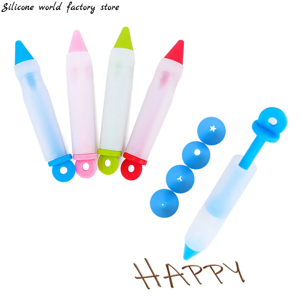 Silicone world Silicone Food Writing Pen Chocolate Decorating pen Tools Cake Cream Cookie Icing Piping Pastry Decorating mouth
Silicone world Silicone Food Writing Pen Chocolate Decorating pen Tools Cake Cream Cookie Icing Piping Pastry Decorating mouth